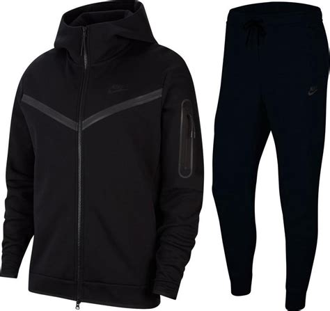 zwarte nike pak|trainingspak nike zwart.